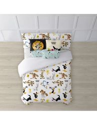 BELUM - Housse de couette Looney Tunes - Modèle Looney Characters - Housse de couette avec boutons - Housse de couette 100% coton - Housse de couette (lit de 180 (260 x 240 cm)