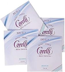 Corelli strängar Alto Crystal spel med lätt spänne 730L