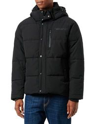 s.Oliver Outdoorjas voor heren, zwart, S