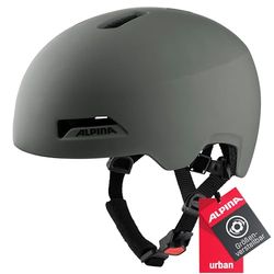 ALPINA Unisex - Volwassenen, HAARLEM Fietshelm, coffee-grey matt, 52-57 cm