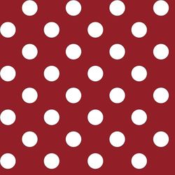 d-c-fix nappe de table toile cirée Manhattan Venita rouge - anti-tache en plastique PVC - linge enduite pour intérieur et extérieur - 110 cm x 140 cm rectangulaire