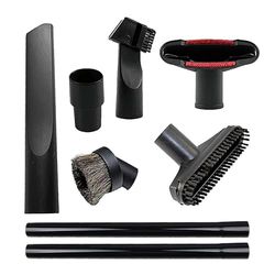 ANBOO 8 Piece Set Accessories for Henry Hoover Attachment and Shark Vacuum, Accessories for 32mm and 35mm Inner Diameter Vacuum Cleaners, with 2Pcs Vacuum Extension Wand