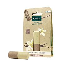 Kneipp, Bálsamo Labial Extra Care, Reparador, Protector e Hidratante de Labios con Efecto Prolongado, 100% Natural, con Manteca de Cupuaçu y Extracto de Vainilla, Aroma a Vainilla