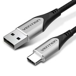 Watio Wave Cable usb - cable usb-A a usb-C M-M de 0.5 m en color gris, ideal para transferencia de datos y carga rápida. Compatible con varios dispositivos.*