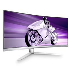 Philips Evnia 34M2C7600MV - Monitor Curvo para Juegos WQHD de 34", 165 Hz, HDR1400, FreeSync Premium Pro, Compatible con G-Sync (3440x1440, HDMI 2.1, DisplayPort, USB-C, Hub USB) Blanco