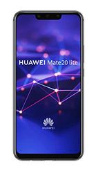 Huawei Mate 20 Lite Smartphone, ontgrendeld, 4G (6,3 inch - 64 GB/4 GB, Dual Nano-SIM of Nano-SIM + Micro-SD-kaart, Android) zwart [internationale versie]