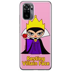ERT GROUP mobiltelefonfodral för Xiaomi REDMI NOTE 10/ 10S originalt och officiellt licensierat Disney mönster The Evil Queen 002 anpassad till formen på mobiltelefonen, fodral tillverkad av TPU-plast