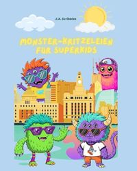Monster-Kritzeleien für Superkids