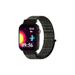 DCU TECNOLOGIC - Smartwatch para niños con Sistema Android - Whatsapp - Posicionamiento GPS - Videollamadas - Botón SOS - Control Parental - Color: Negro
