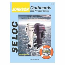 Sierra International Seloc Manuel 18-01314 Johnson Réparation hors-bord 2002-2007 2,5-250 HP 2 temps et 4 temps