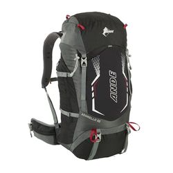 Ande Z50002-0590 ADAMELLO 50LT Sports backpack Unisex BLACK Tamaño T.U.