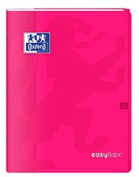 Oxford 400100062 Easybook anteckningsbok häftapparat 24 x 32 cm 96 sidor 90 g karates, rosa