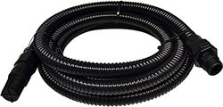 Güde 94114 GSS 4 - Tubo di aspirazione a spirale, con valvola a pedale e attacco da 1", accessorio per pompa, 4 m