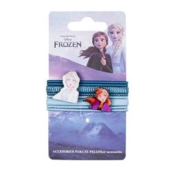 CERDÁ LIFE'S LITTLE MOMENTS Accesorios Pelo ELÁSTICOS 8 Piezas Frozen 2 Gomas, Estándar