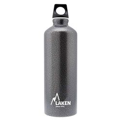 Laken Unisex - Volwassenen Futura aluminium graniet 0.75 liter aluminium drinkfles