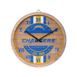 FOCO Chicago Bears NFL Barrel Wall Clock
