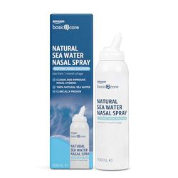 Amazon Basic Care - Spray Nasal à l'Eau de Mer Naturelle 100 ml