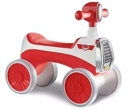 Lisciani - Mi Scooter - Portador Electrónico Parlante - Juguete Educativo - Luces, Sonidos y Melodías - Rojo y Blanco - De 9 a 36 Meses - CAROTINA BABY