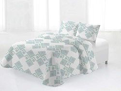 Mi Casa 180X270 Bouti Laba Turq (90) 1FC 50 x 70, katoen, 50% polyester, turquoise