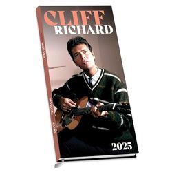 2025 Diary Cliff Richard Week to View Slim Pocket Diary Official Product