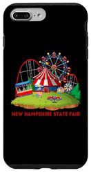 Carcasa para iPhone 7 Plus/8 Plus Paseos de carnaval de la feria estatal de New Hampshire