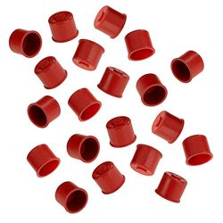 Westmark Set van 20 rubberen weckkapjes voor flessen van 0,75-1 l (maat 1), rood, 404822E3