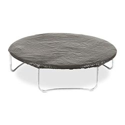 Relaxdays 427 cm, zwart afdekzeil, trampoline, weerbestendig zeil voor tuintrampoline, Ø, bescherming tegen regen en vuil