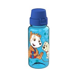 Adrian & Wimmelbuchverlag GmbH Bobo Siebenschläfer Trinkflasche Kinder: Trinkflasche für Schule und Kindergarten für Mädchen und Jungen