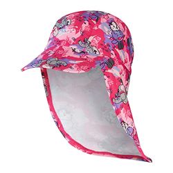 Speedo Flickors lära sig simma solskydd hatt skyddshatt, körsbärsrosa/söt taro/hellium, M