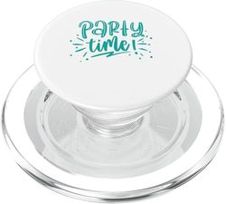 Bonita camiseta de fiesta para niñas y niños que aman las fiestas. Diversión PopSockets PopGrip para MagSafe