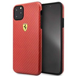 Carcasa iPhone 11 Pro Max Licencia Ferrari Twardy Rojo