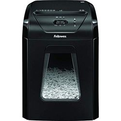 Fellowes Distruggi documenti 12C, a frammento, 12 fogli, uso domestico, con blocco di sicurezza