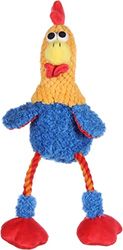 Flamingo JCHIEN MALITA Coq en Peluche Bleu 40CM