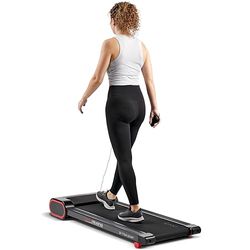 Sunny Health & Fitness Tappetino da corsa Smart Slim sotto la scrivania con telecomando, sicurezza migliorata, design ad alta efficienza energetica - SF-T7945SMART