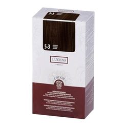 Lucens 5.3 Cioccolato - Kit Colorazione Capelli Permanente Senza Ammoniaca Con Oli ed Estratti da Agricoltura Biologica