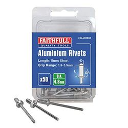 Faithfull FAIAR5S50 - Rebitadora (tamanho: 5 mm, embalagem de 50)