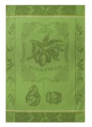 Coucke Strofinaccio stampato in Jacquard di Cotone, Bottiglia di Olio, 50x75cm