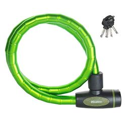Master Lock Câble antivol Vert 1 m x 18 mm