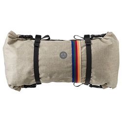 AGU Bikepacking Borsa da Manubrio Bici, Borsa per Bicicletta 17L da Fissare al Manubrio, Idrorepellente, Riflettente, Montaggio Semplice, 100% Poliestere Riciclato - Vintage