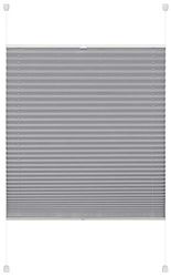 Gardinia Estor Plisado, Poliéster, Gris, 70 x 130 cm