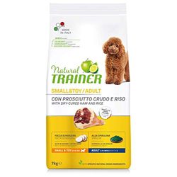 Trainer Natural Small & Toy – Comida Seca con jamón Crudo y arroz para Perros Adultos de Talla pequeña – 7 kg