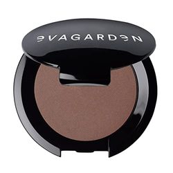EVAGARDEN Velvet Matte Eye Shadow - Creamy and Velvety Powder with Intense Color - High Pure Pigments Creates Soft Focus Effect - Light, Adherent Film Blends Easily - 120 Tanning Brown - 0.08 oz