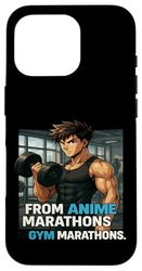 From Anime Marathons to GYM Marathons Coque pour iPhone 16 Pro