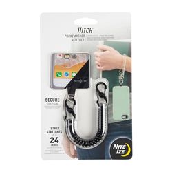 Hitch Phone Anchor + Tether - Black Tether/ Black MicroLock