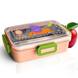 Iris Barcelona 8006-IA Stainless Steel Lunch Box 530 ml Snackrical Apricot