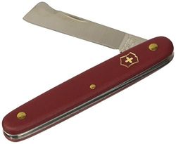 Victorinox Navaja Injertar combi, Cuchillo jardinería, Profesionales, Hoja recta, rojo