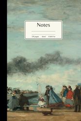 Notes: Lined Notebook Journal with Classical Vintage Art Aesthetic Design, 6x9, Ruled, 120 Premium Pages, 198