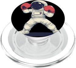 Guerrero espacial con este disfraz de astronauta luchador PopSockets PopGrip para MagSafe