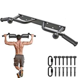 Kipika Pull Up Bar Deuropening, Pull Up Bar Muur Gemonteerd, Multifunctionele Chin Up Bar, Draagbare Fitness Deurframe Pull Up Bars Voor Thuis, Optrekstangen voor Body Workout Thuis Gym Systeem