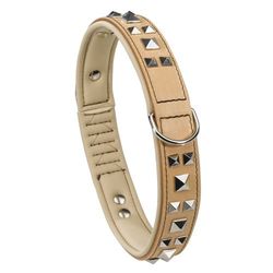 Ferplast Giotto Luxor Hondenhalsband, 59-67 cm/30 mm, beige